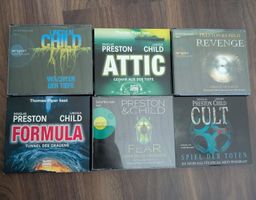 6 Krimi Hörspiele von Preston & Child mit Special Agent Pend