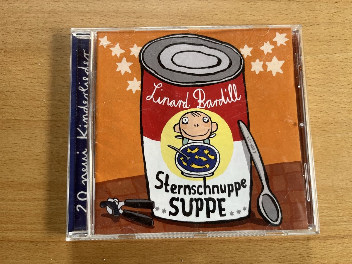 CD: Linard Bardill Sterschnuppensuppe CD – Usato da Winterthur venduto da sonnentag01