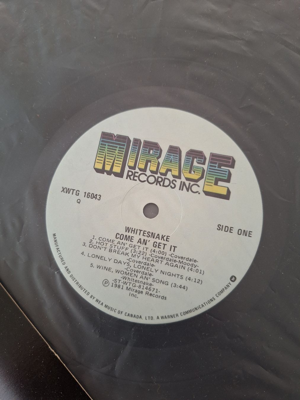 Schallplatten: Whitesnake  "come an get it" – Neu (gemäss Beschreibung) aus frick von Stachi1 3