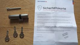 Kaba 20 Schliesszylinder 37.5 / 57.5 mit 3 Schlüssel