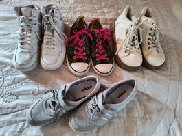 4 Paar Mädchen / Damen Schuhe Gr. 37 ab Fr 1.-