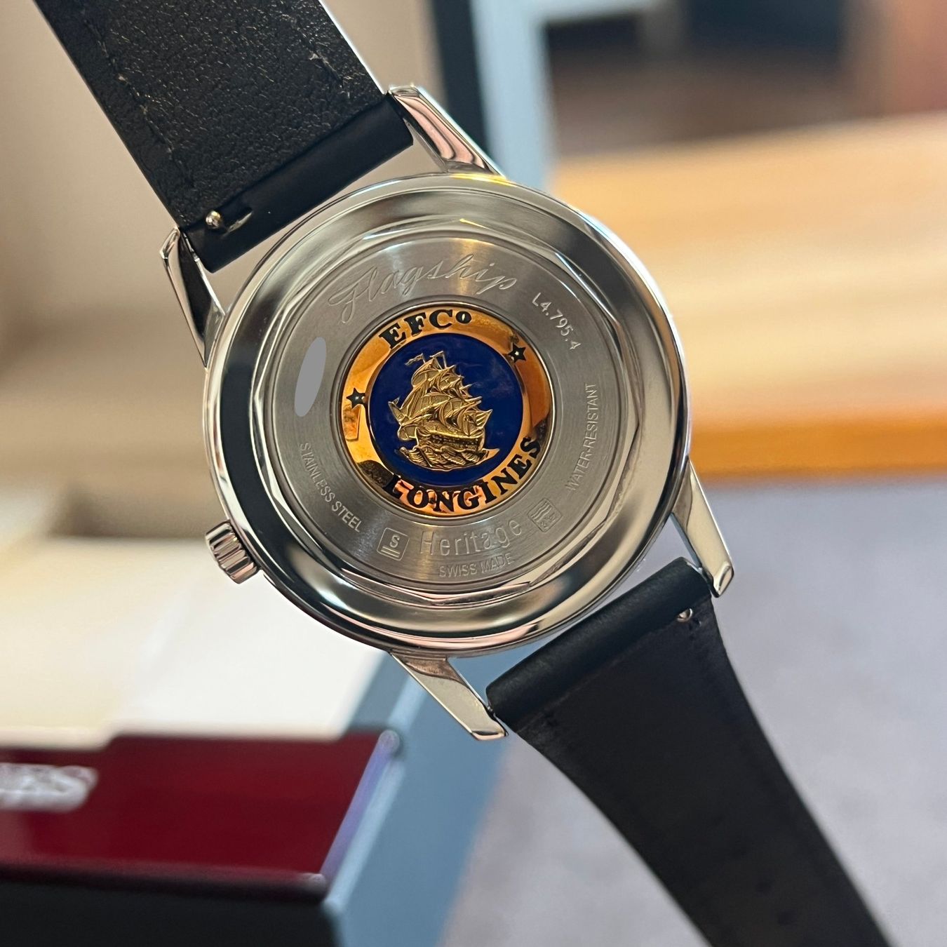 Longines Montres: Longines Flagship Automatic Date Full Set L4.795.4 – D'occasion à Carouge GE par Watchaser 4