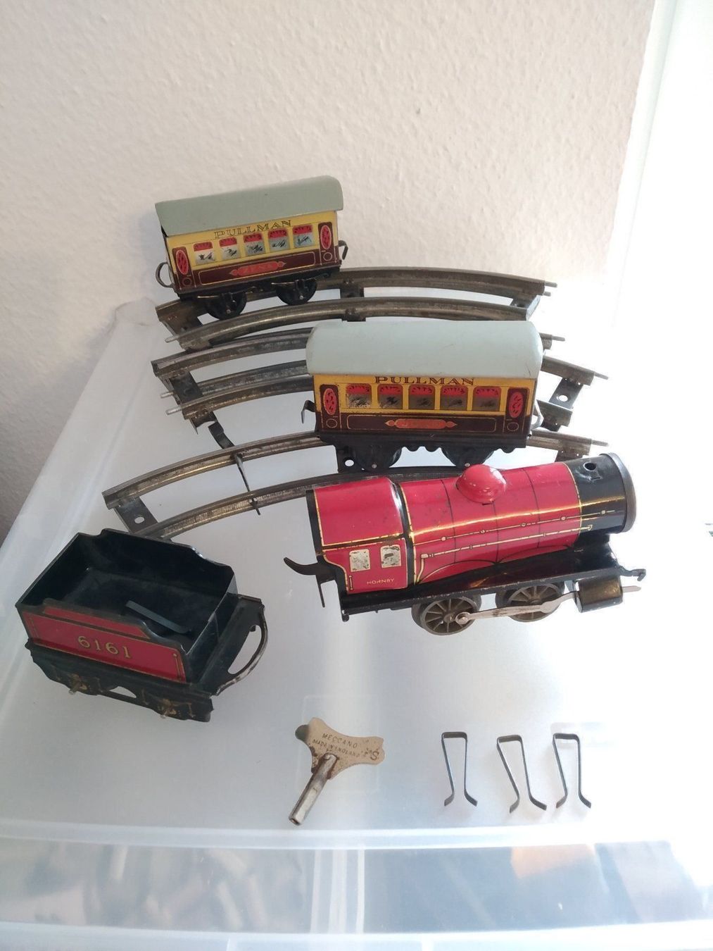 Hornby Modellini di ferrovie: Blecheisenbahn Hornby Spur 0, gebraucht – Usato da Döttingen venduto da Schlei