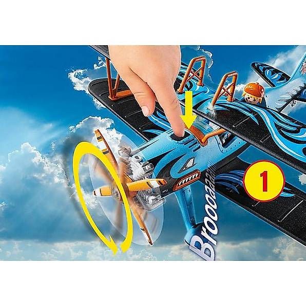 Playmobil Giocattoli: Playmobil Air Stuntshow Doppeldecker Phönix 70831 – Nuovo e nell'imballaggio originale da Birsfelden venduto da der-Wegweiser 3