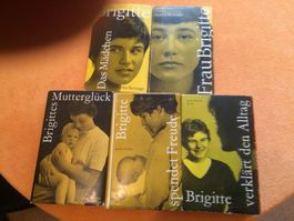 BRIGITTE-Romanreihe 5 Bücher, dt. 1960