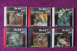 6 - Die drei ??? Kids- Hörspiel - CD´s