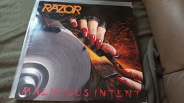 Razor - Malicious...Lp Vinyl Viper Press Speed/Thrash Metal