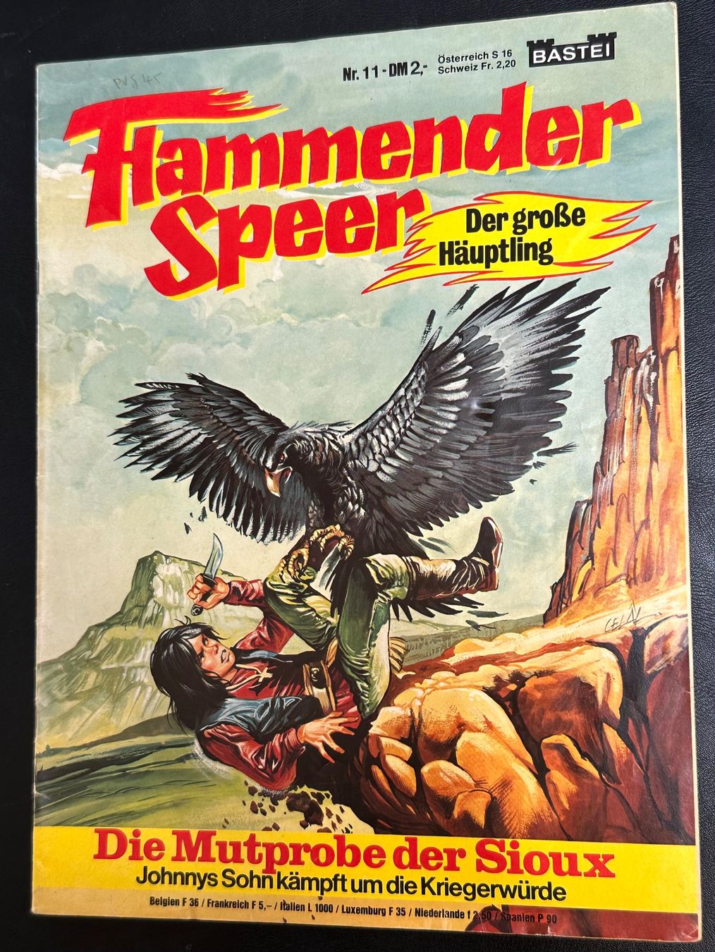 Fumetti: Flammender Speer Nr. 11 1979, 100 Comics eingestellt ab 1.- – Usato da Seltisberg venduto da quadartswiss