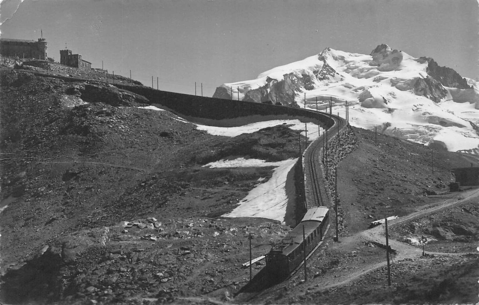 Cartoline postali: Bergbahn Zermatt Gornergrat Kulm – Usato da Biasca venduto da Blenio71