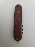 Taschenmesser rot mit Schweizer Kreuz 
