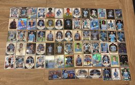 72x Manchester City Cards Topps / Panini / Merlin