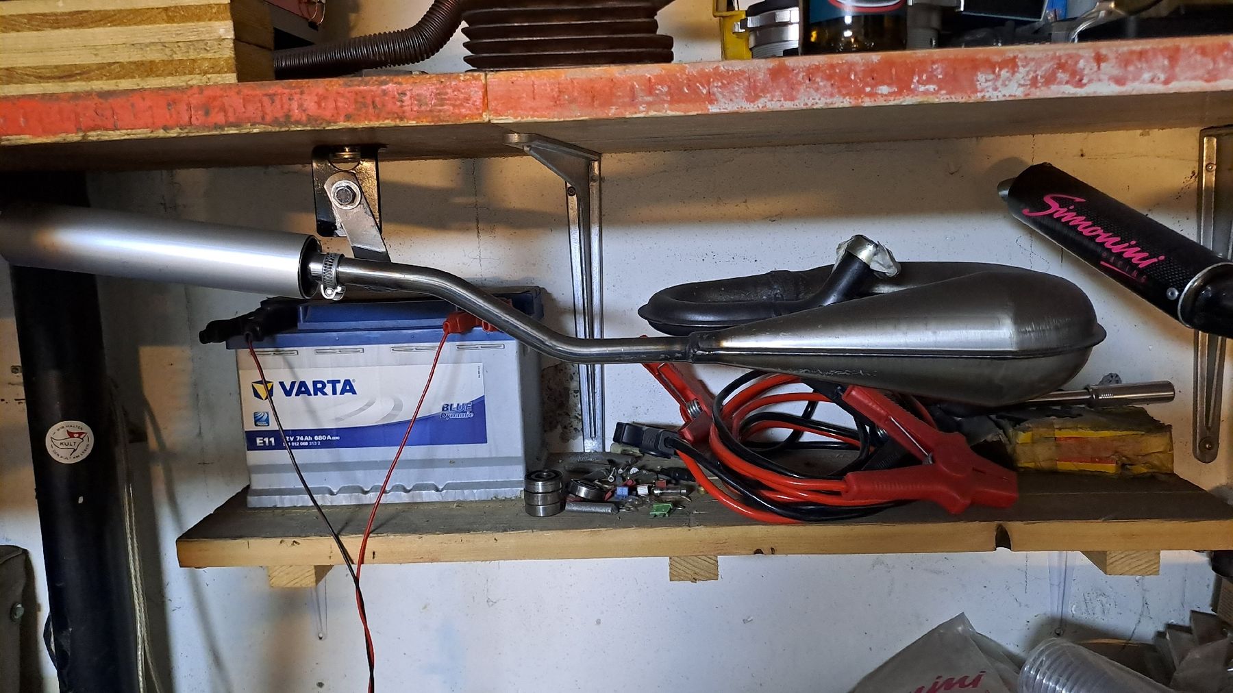 Auspuffanlagen: Auspuff Proma Circuit Piaggio Ciao  – Gebraucht aus Oberönz von deepandfast