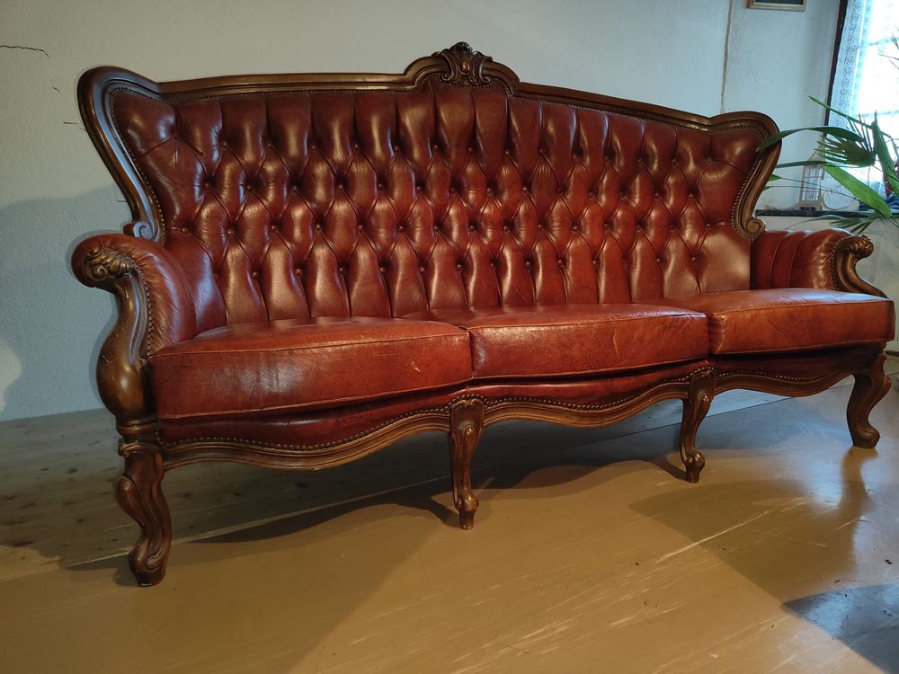 Antikes Ledersofa (Gebraucht) in Hellikon für CHF 200 – nur Abholung ...