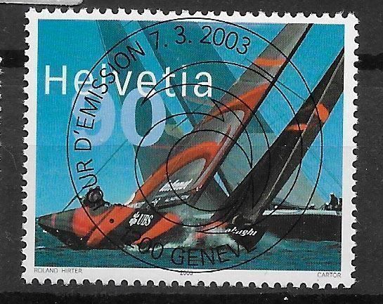 Tutti i francobolli: V1084 - Alinghi vollstempel – Usato da Trélex venduto da Phil_Albert