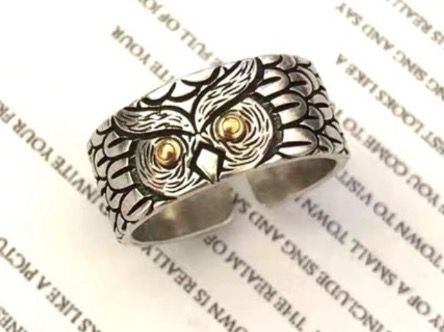 Anelli: Ring Eule ( one Size) / Nr. 37 – Nuovo (secondo la descrizione) da Gams venduto da Mariawicca 5