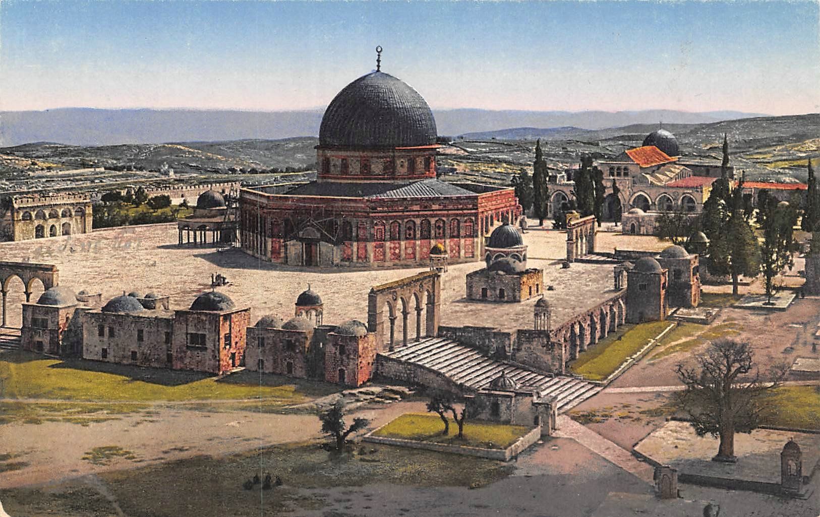 Ansichtskarten: Jerusalem, Tempelplatz – Gebraucht aus Ottikon b.Kemptth. von Neptun1974