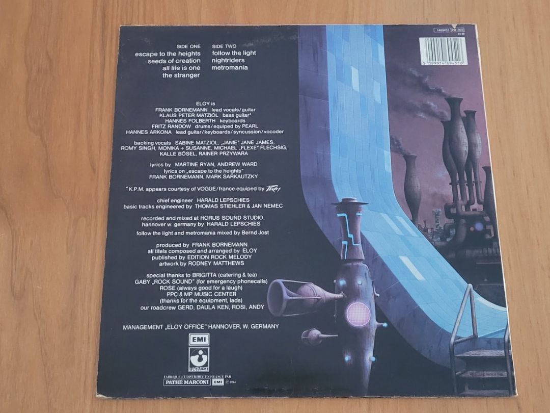 Vinyles: LP  Eloy – D'occasion à Martigny par MZ-67 1