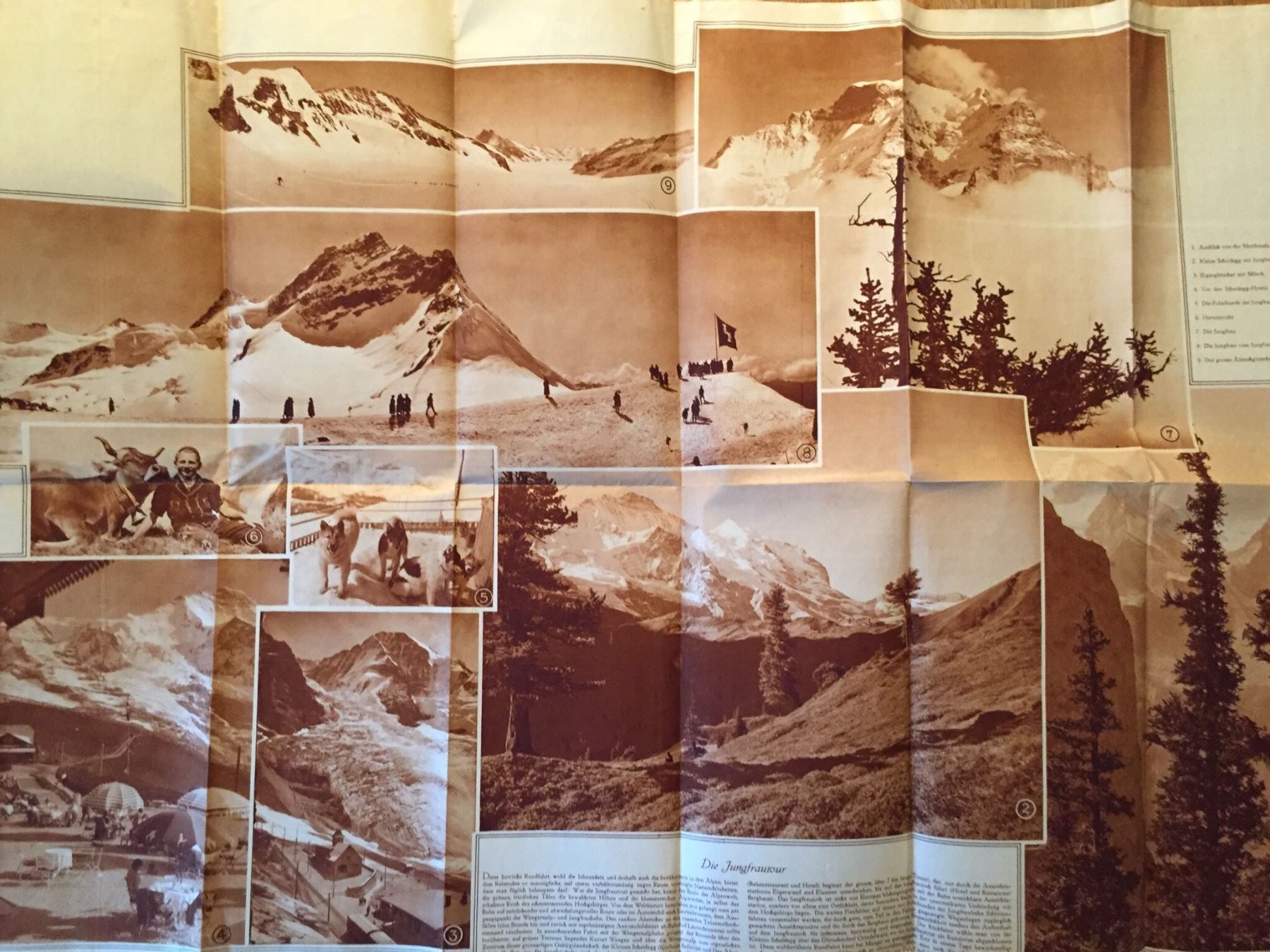 Documenti: Jungfrau Tour antiker Prospekt – Usato da Gerlikon venduto da jabadabadu 1