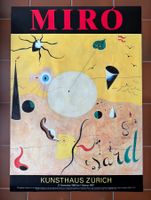 Original Ausstellungsplakat Miro