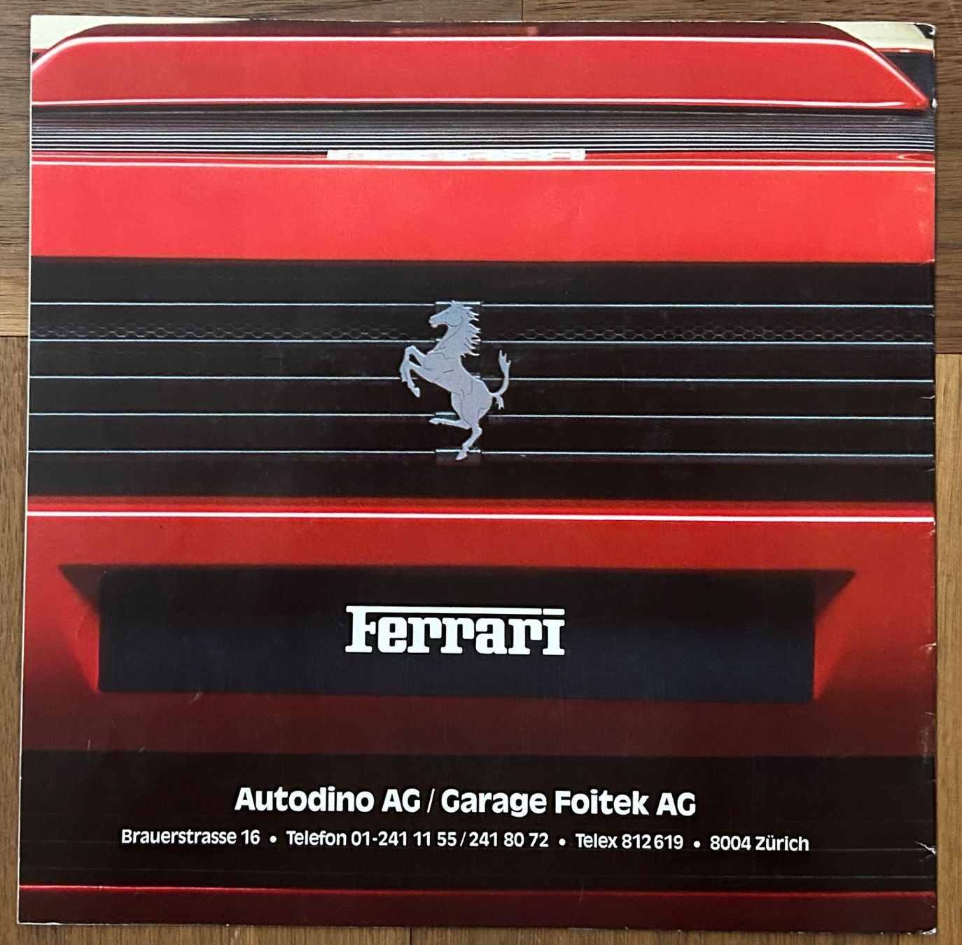 Ferrari Documenti: Prospekt Ferrari – Usato da Uster venduto da colmo 6