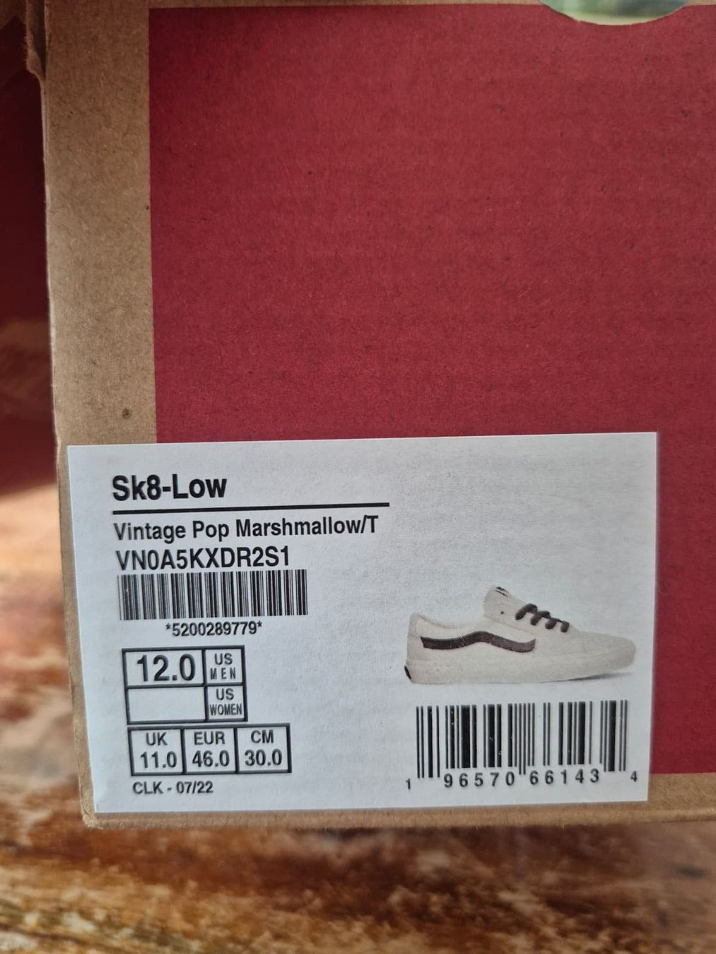 Vans Scarpe da uomo: Vans Sk8- Low, Grösse 46 – Nuovo e nell'imballaggio originale da schwyz venduto da Baschi020 1