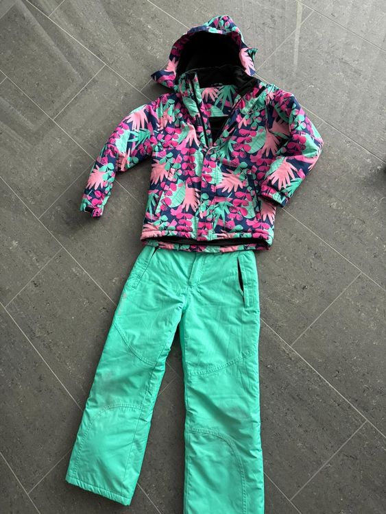 Jungen Schneeanzug Winter Overall - Thermo Skianzug Mit Abnehmbarer Kapuze