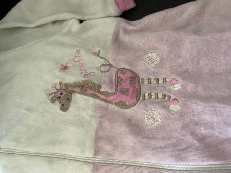Baby Wear Strampler Grösse 74  rosa/ecru