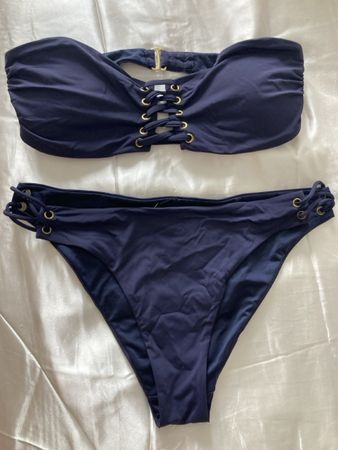 Dunkelblaue Bikini, Manor, L/XL