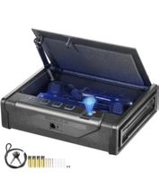 Waffentresor Pistolentresor Waffenkoffer, Tragbar 2 Pistolen