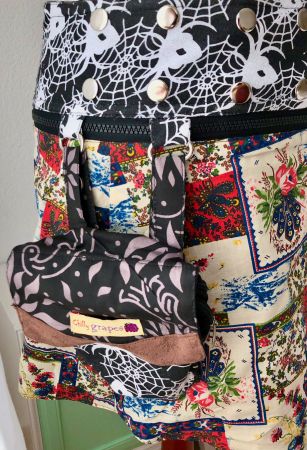 Rock, Jupe, skirt, 38-42, M-L, Festival Wickelrock mitTasche