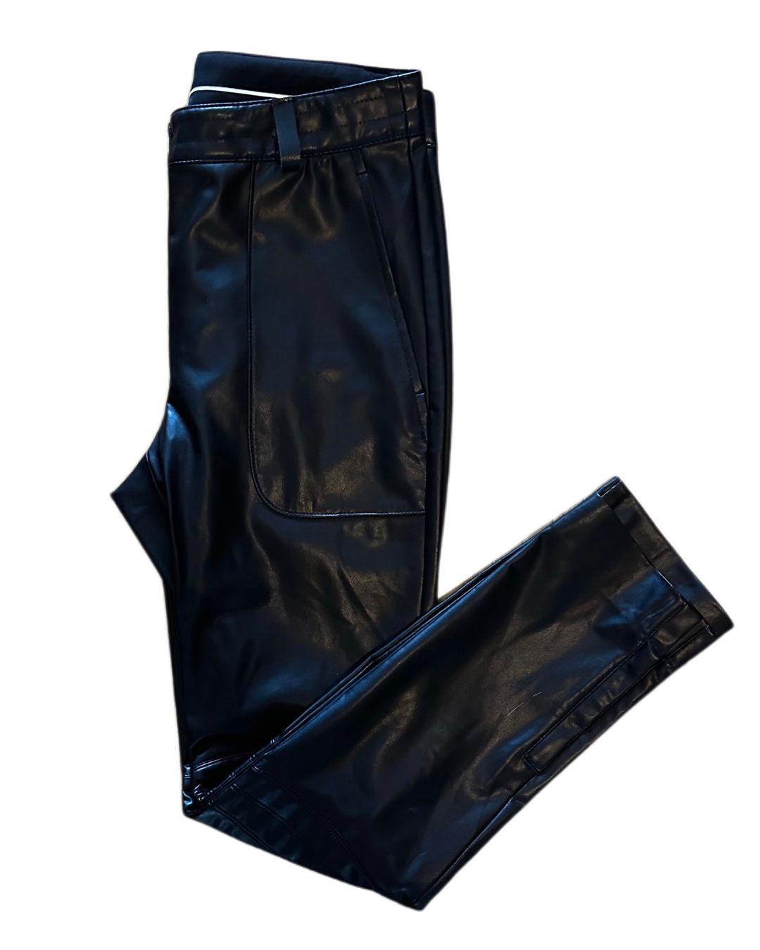 Marc Cain Pantaloni: Marc Cain Hose Kunstleder Damen S – Usato da Liestal venduto da Ballybs