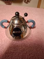 Alessi Zuckerdose mit Löffel Edelstahl Neu