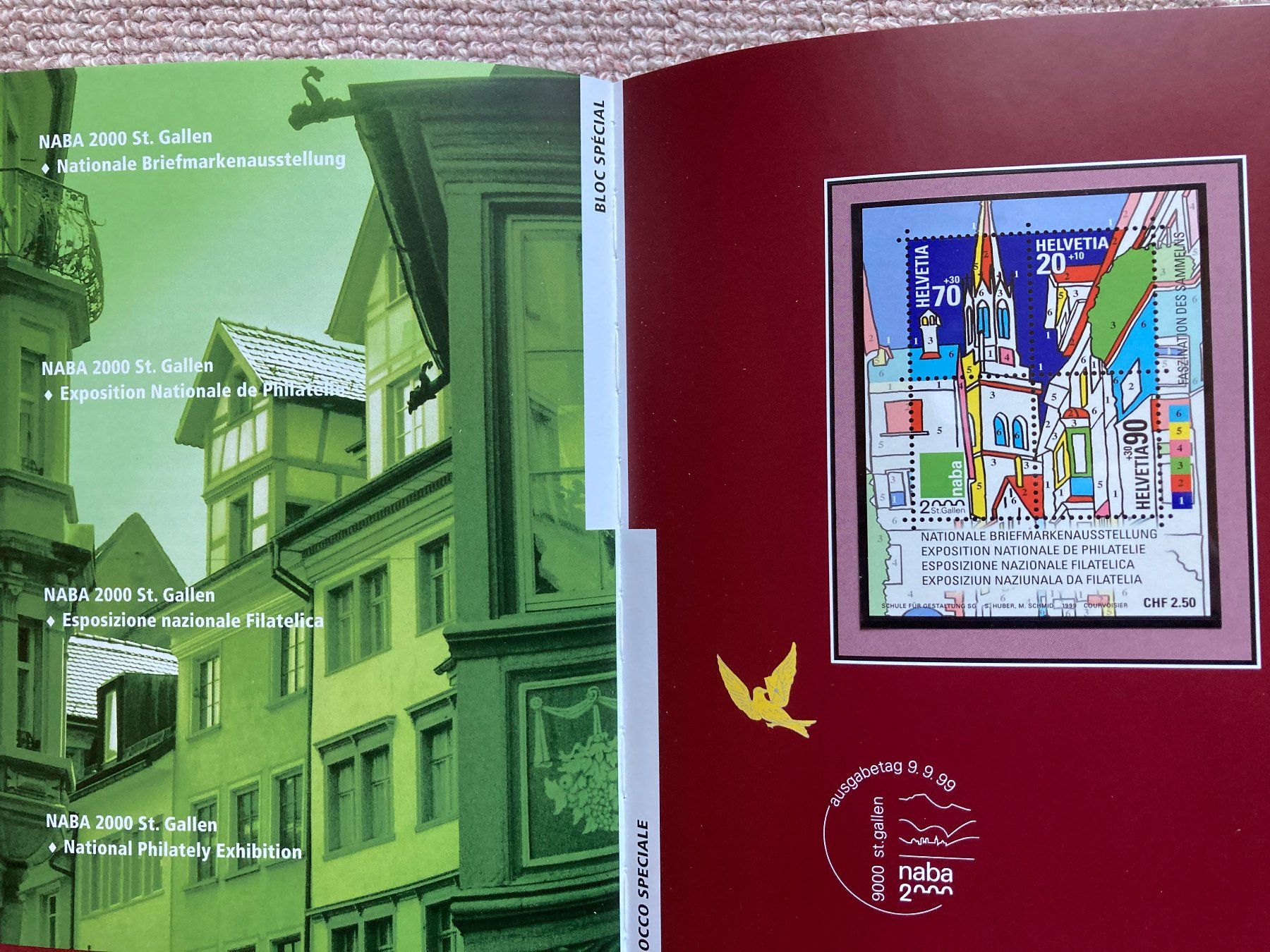 Alle Briefmarken: Jahrbuch 1999, postfrisch und komplett – Gebraucht aus Lütisburg von wiesenpippau 2