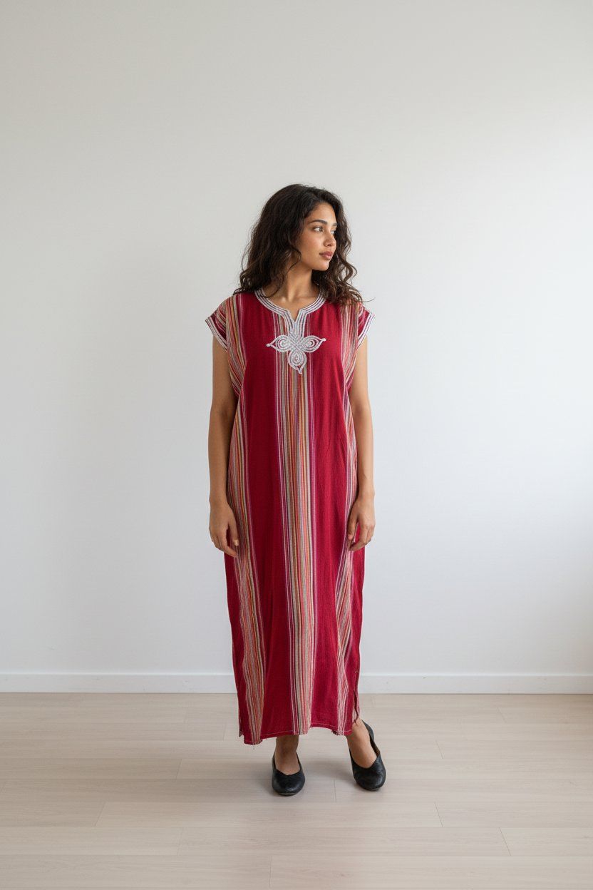 Vestiti: Robe tunique orientale rayée - Taille unique – Usato da Lausanne 25 venduto da fla_bpj5 1