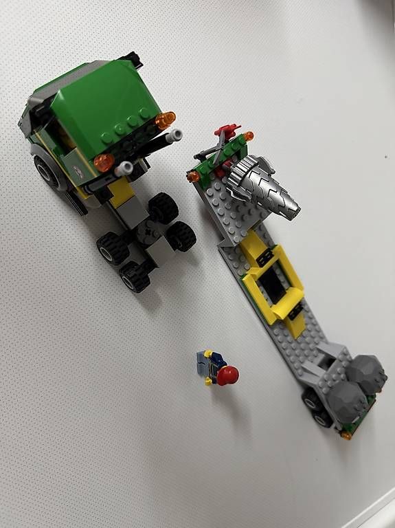 Lego Kit di costruzioni: LEGO CITY SET 4203 GRUBENBAGGER MIT TRANSPORTER – Usato da Zunzgen venduto da Viper79 2