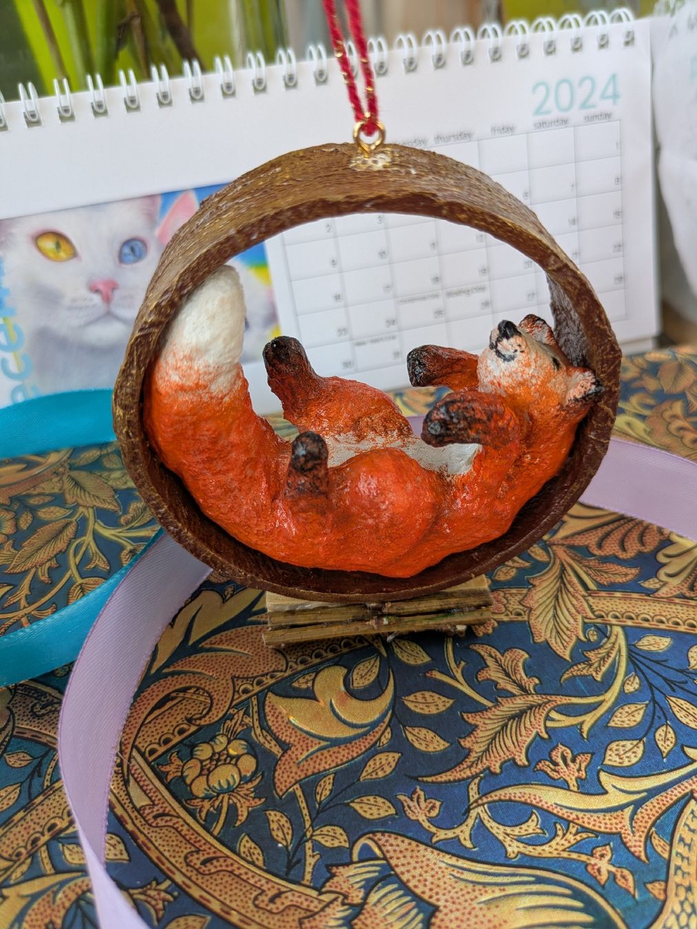 Tutte le decorazioni: Christbaumschmuck aus Pappmaché – Nuovo e nell'imballaggio originale da Zuoz venduto da liz_9nhl 3