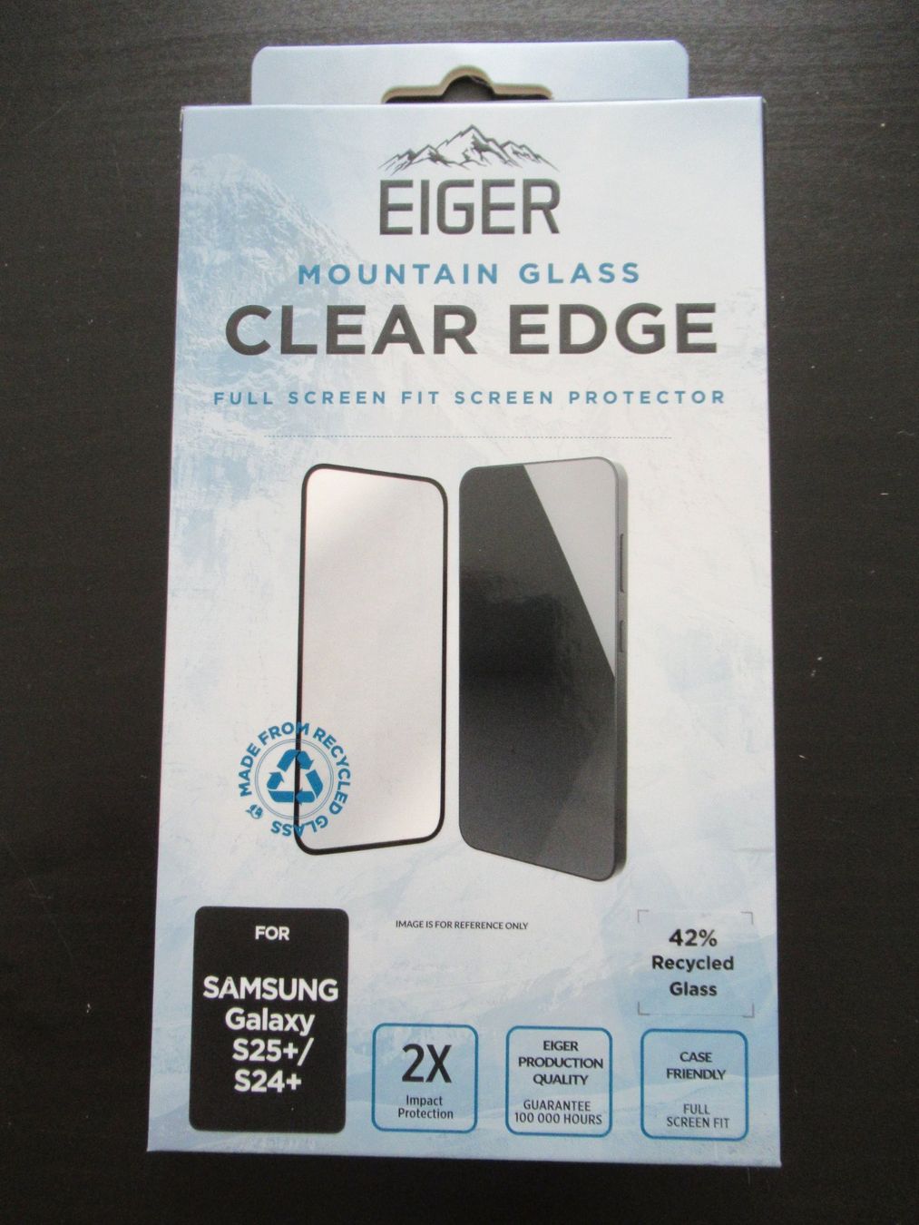 Eiger Cover & Protezioni schermo: Eiger Samsung Galaxy S25+ Plus Panzerglas 3D Displayschutz – Nuovo e nell'imballaggio originale da Binz venduto da Hailqueen