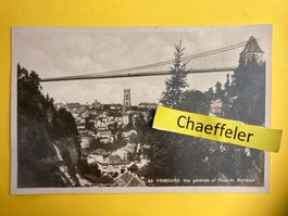 1931 Fribourg. Viele générale er Pont du Gotteron