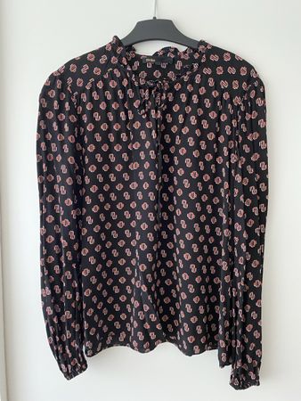 Maje Bluse, mit klassischem Maje Muster, Grösse 38