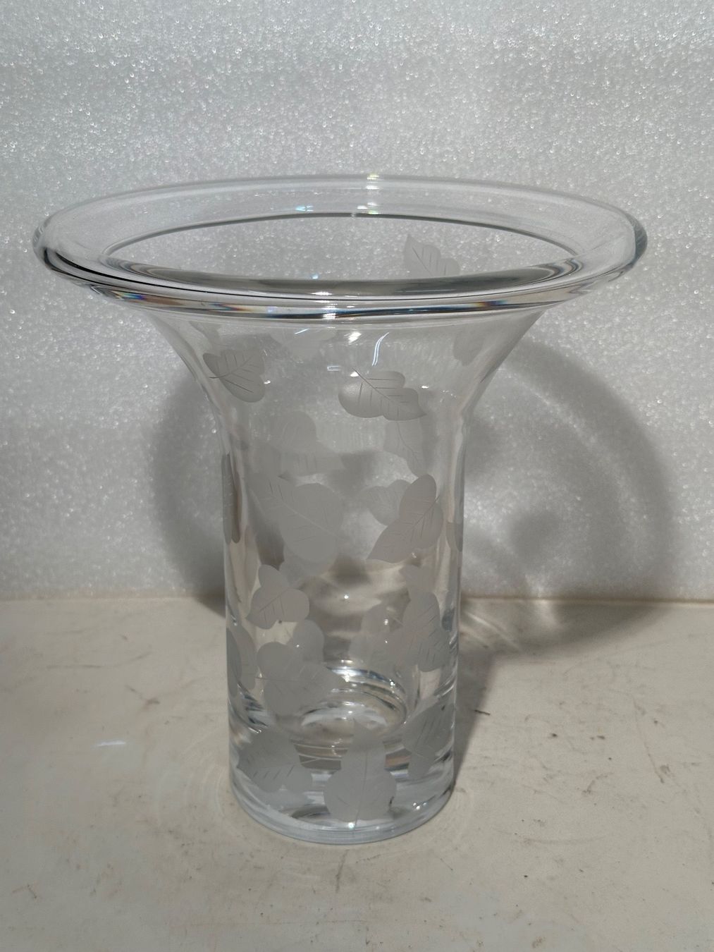 Vasi & Recipienti: Vase Léopard transparent en verre et cristal – Usato da Lausanne venduto da artnouveau04