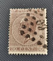 Belgien alte briefmarke