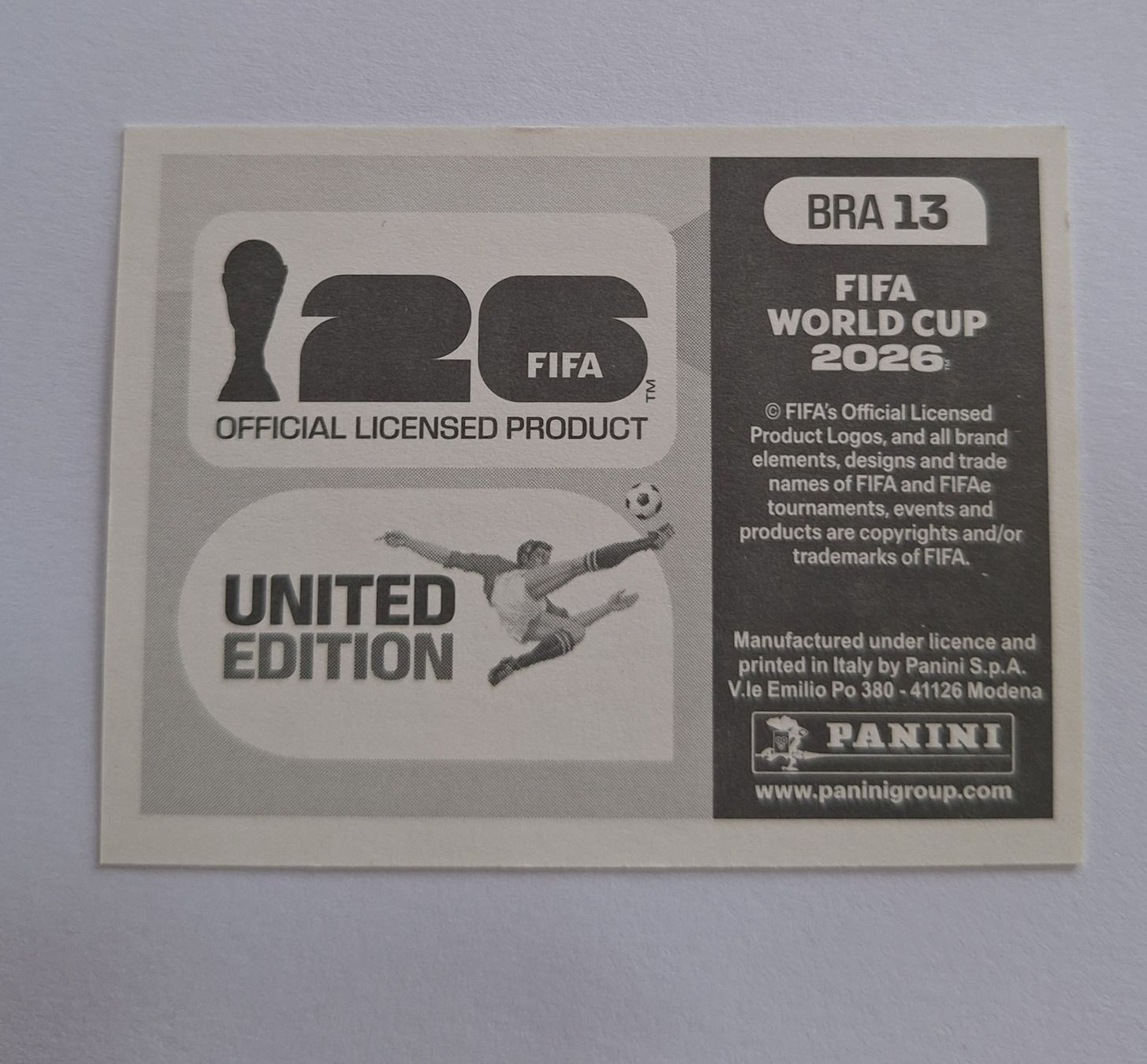 Panini Carte collezionabili: Panini BRA 13 – Nuovo (secondo la descrizione) da Romanens venduto da Crocette 1