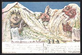 sign. E. Hansen /Emil Nolde: Schöne Ber