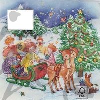 Serviette xmas angels (1230) 2Stk.