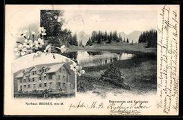 AK Oberterzen /Wallensee, Kurhaus Seeben, Schwarzsee und Kur
