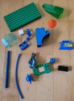 Lego ältere blaue grüne Steine