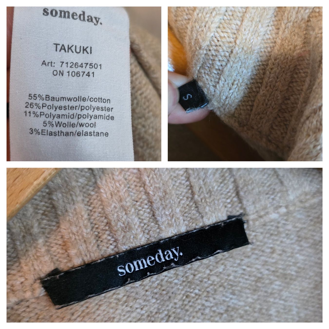 Someday Pullover & Sweatshirts: Someday Strickweste mit Taschen M/L – Gebraucht aus Wald ZH von CapLux 4