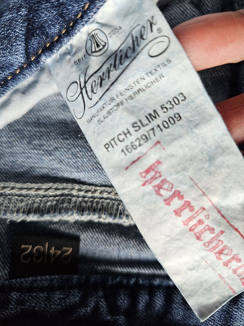 Herrlicher Jeans: original Herrlicher jeans pitch 24/32 – Usato da bellinzona venduto da zeus6535 4