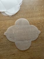 Geschenkverpackungen Kunststoff transparent 4 Stück
