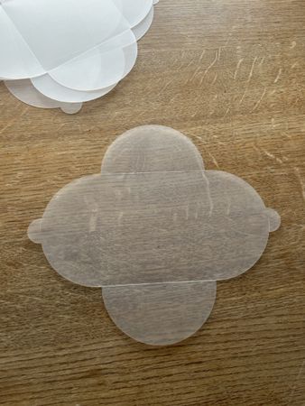 Geschenkverpackungen Kunststoff transparent 4 Stück